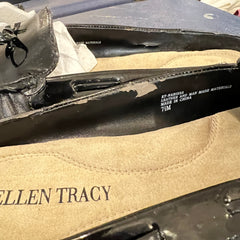 ELLEN TRACY Women's Narissa Slip On Moccasin  - Black