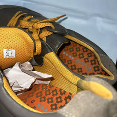 Men’s Ecco Street Premier Spikeless golf shoes  45  Grey/orange