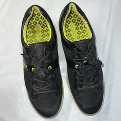 Men’s Ecco Street Premier Spikeless golf shoes  45 Black/Citron