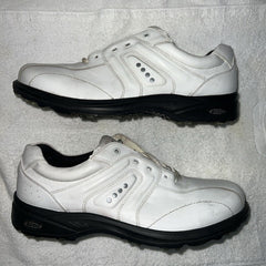 Men’s Ecco Hydromax  Leather Spiked Golf Shoe 46 White