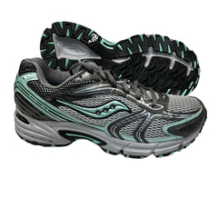 Womens Grid Ridge Tr2 Trail Running 8.5M / Grey/Green-1 Mesh And Synthetic Preowned Athletic