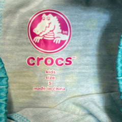2 pair Children's Crocs  Pull-on Sleep Pant - Size 5