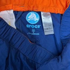 Children's •Crocs•  Nylon Windwear Hooded Jacket and Pant Set Navy - Size 5