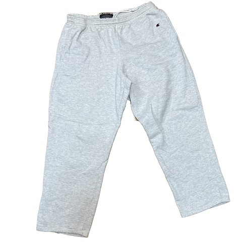 Men’s Champion Premium Reverse Weave Sweatpants Large - Grey - Side Pockets
