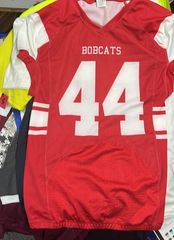 8 Assorted men’s football jerseys.