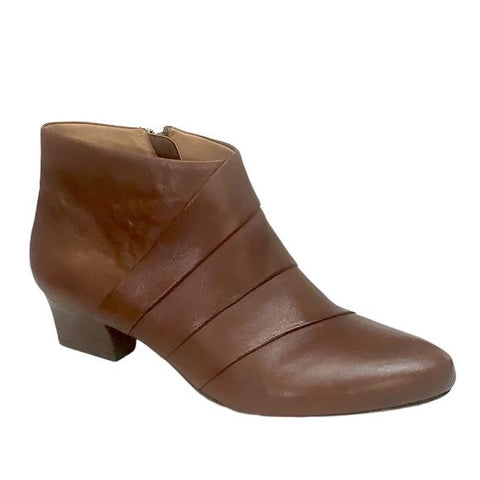 Sofft-Women’s •Rachel• Bootie -Cognac Leather  9M