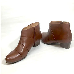 Sofft-Women’s •Rachel• Bootie -Cognac Leather  8M