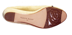 TARYN ROSE Women's •Caylee• Peep-toe Wedge