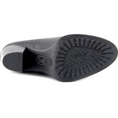SOFFT Women's West •Black Leather• Mid Heel Ankle Boots - ShooDog.com