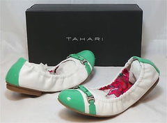 TAHARI Women's "Veronica" Cap-Toe Ballet Flat - ShooDog.com
