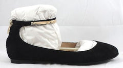 SOLE SOCIETY Women's Lenora Ballet Flat - Black Suede - Multi SZ NIB - MSRP $65 - ShooDog.com