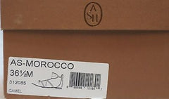 ASH ITALIA Women's Morocco Sandal - Camel - 36.5M - NIB - MSRP $195 - ShooDog.com
