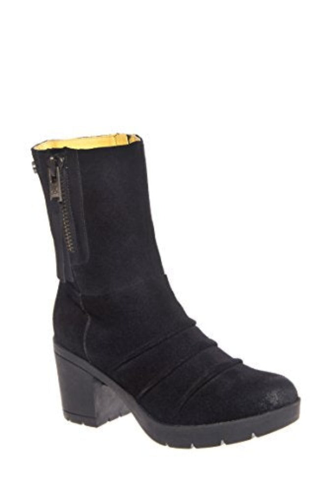 Bussola Women's •Bucharest 1548•  Mid Heel Boot - Black - ShooDog.com