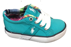 POLO RALPH LAUREN Toddler •Giles• Canvas Sneaker - ShooDog.com