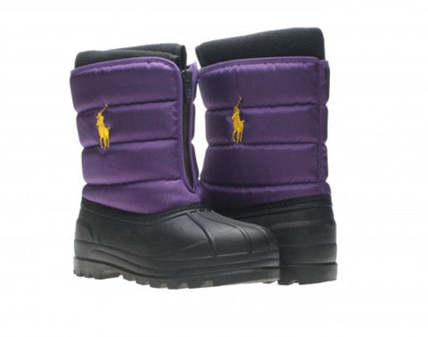 POLO RALPH LAUREN VANCOUVER Zip Snow Boots   •Purple• - ShooDog.com