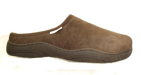 Men's First Edition by Slippers International •Irish• Fleece-lined  Suede Clog 9M Brown