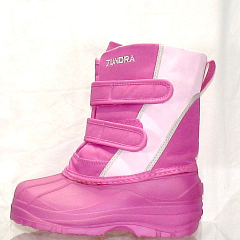 Tundra Girls •Jurassic •  Pink Snow Boot Size 9 Toddler