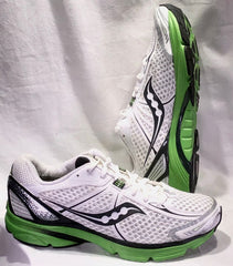 Saucony Womens Grid Mirage Running Shoe - Preowned 8M / White/Green/Black-7 Athletic