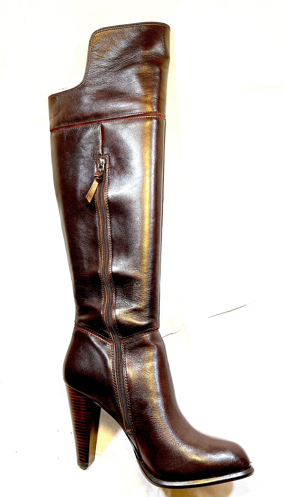 FRENCH CONNECTION  Women's •  Cai • Leather Knee High Boot - Available in Black or Brown