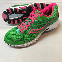 Womens Grid Cohesion 6 --Green/Pink-- Running Shoe-Size 10M Athletic