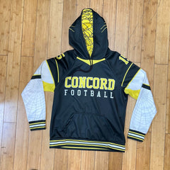 Men's•Ramco Apparel• Team Hoody-Concord Football Blk/Gold/Wht Spyder Medium