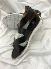 Womens Sofft Maribel. Sandal Black Leather - Preowned 8M / 1288701 Sandals & Flip Flops