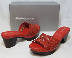 ROCKPORT Women's MS One Band Woven - Coral - 9.5M - NIB - MSRP $105 - ShooDog.com