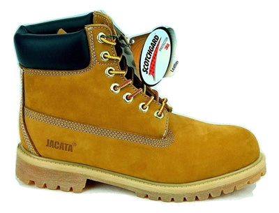 Men's JACATA  •6" Classic Nubuck• Work Boot 8106 Wheat - ShooDog.com