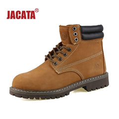 Men's JACATA 6" Classic Work Boot -  8602 Brown Nubuck - ShooDog.com