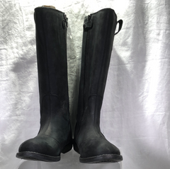Primigi  Girl's Tall Riding Boot - Black - Leather/Gortex 31 EU/US 13 Children's