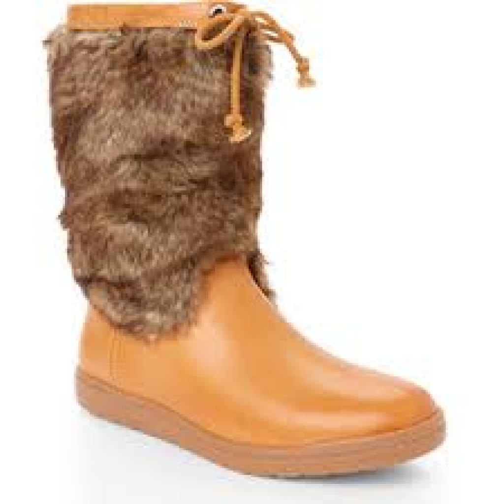 ELLEN TRACY Women's Lizzie • Faux Fur Trimmed Mid-calf Boot - ShooDog.com