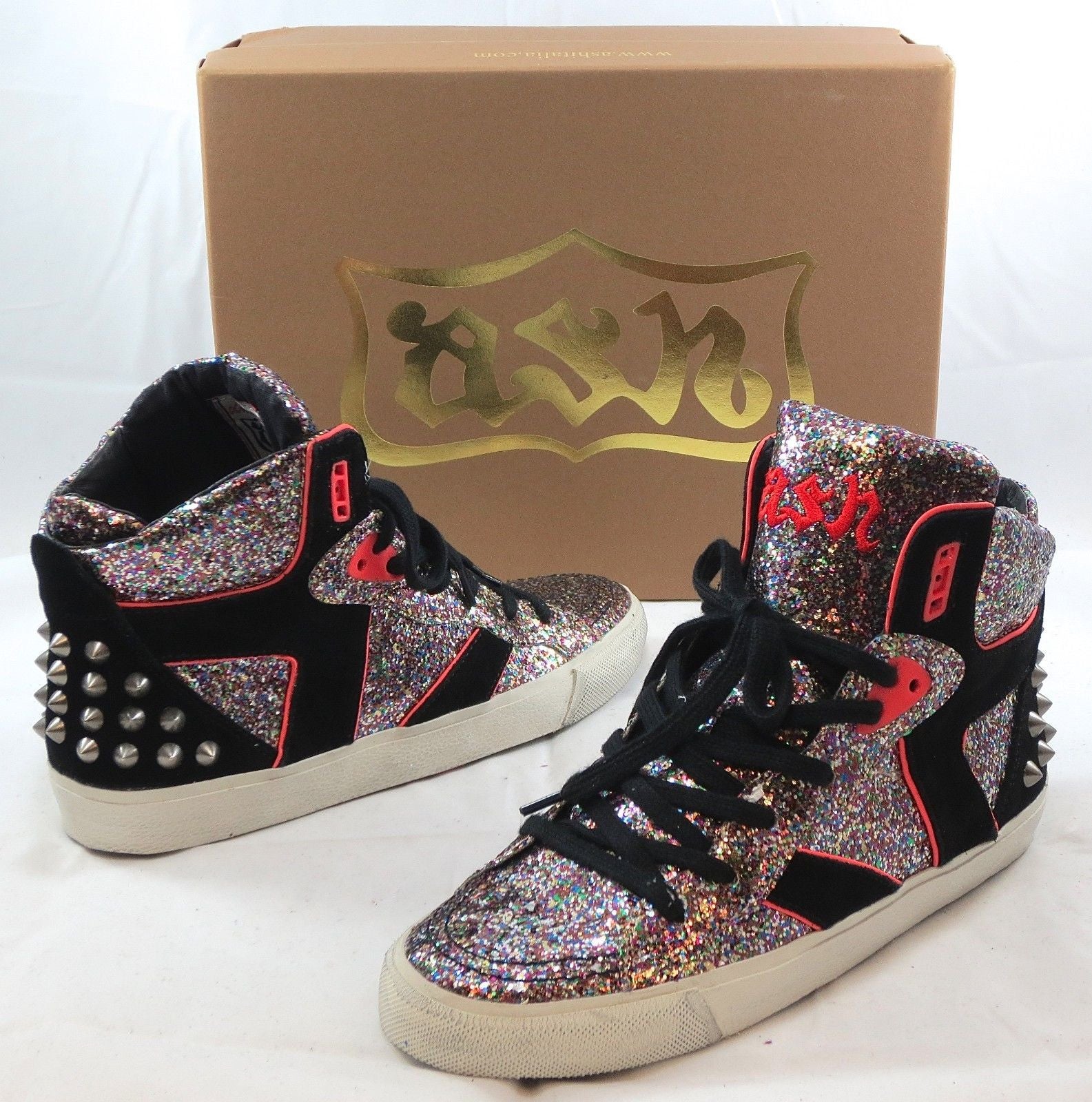 Universel Forbandet knude ASH ITALIA Women's Spirit Sneaker - Starlight/Black - – ShooDog.com
