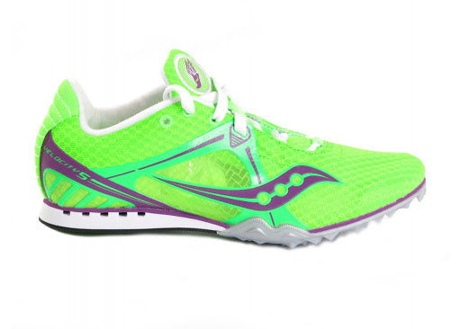 Saucony Women's Velocity 5 Track & Field Shoes/Spikes •Citron• - ShooDog.com